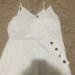 White romper